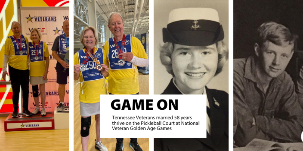 Married Veterans competing in the Golden Age Games