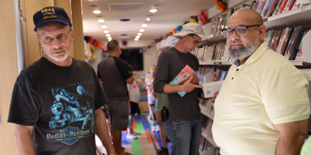 Bookmobile event