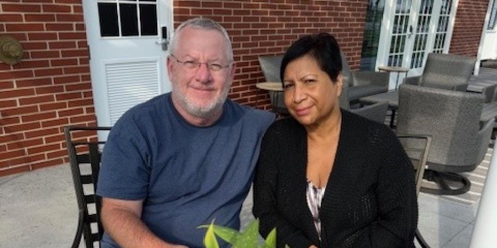 Dean and Vivian Biddle at Lovell FHCC Fisher House