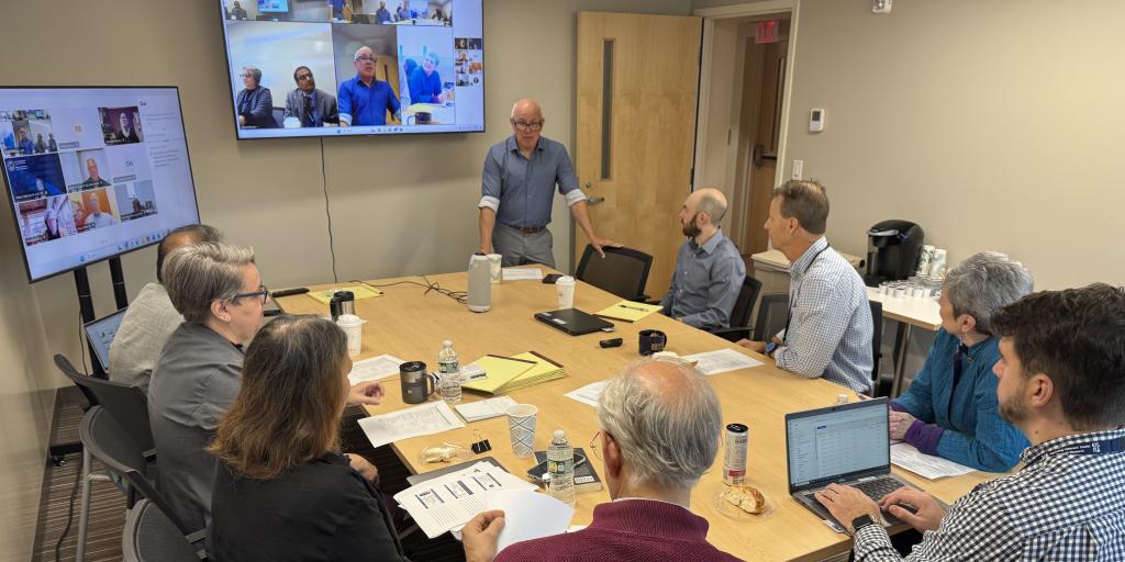 VA Providence Director Lawrence Connell speaks about the importance of THRIVE during the Center Expert and Shareholder Forum (CESF).