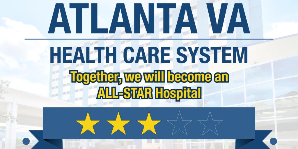 Blue ribbon with three stars 