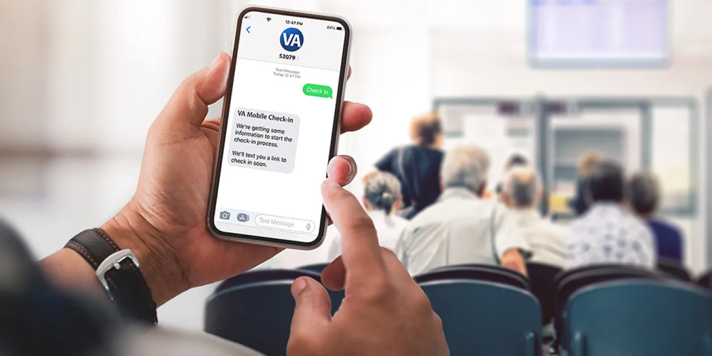 Veterans can now check in for many appointments via text.