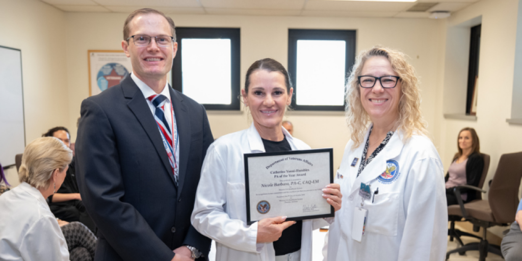 Phoenix VA Presents Annual PA Of The Year Award | VA Phoenix Health ...