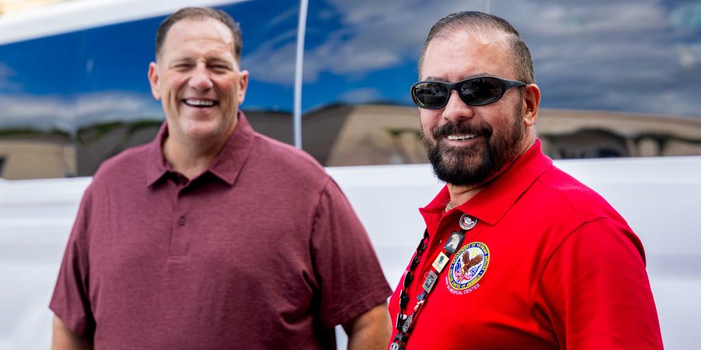 Manuel Calo, 2025 Peer Specialist of the Year for the West Palm Beach VA Healthcare System