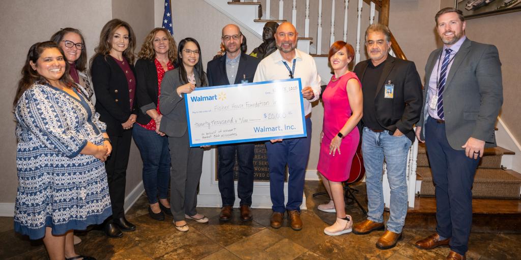 Southern Arizona Region Walmart donation to Tucson VA Fisher House