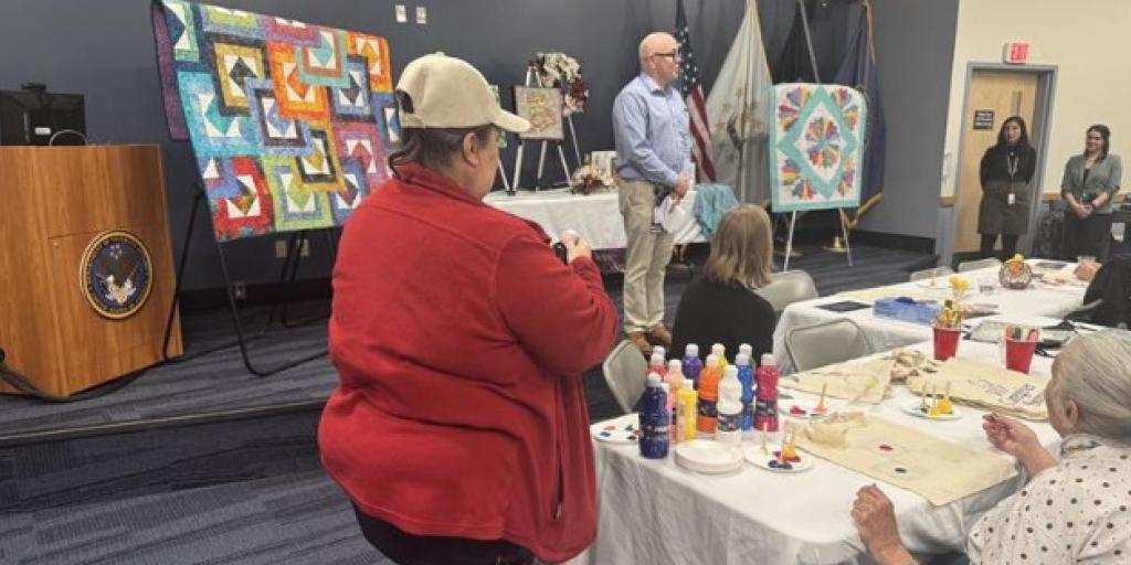 VA Providence Director Lawrence Connell speaks to Caregivers about their importance to our Veterans.