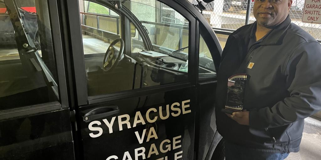 Johnny Water at SVAMC 