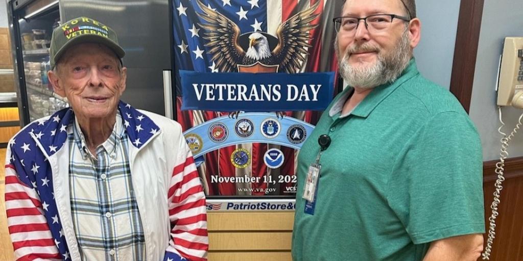 Veteran and employee