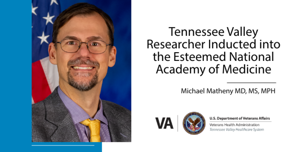 Tennessee Valley Researcher Inducted into the Esteemed National Academy of Medicine