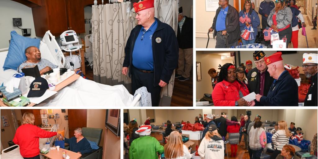 More than 40 Legionnaires, representing 13 American Legion Posts across Jefferson and Shelby counties participated in the Christmas Caravan. 