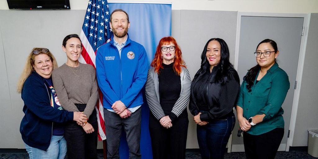 Some of Downtown LA's SUD team