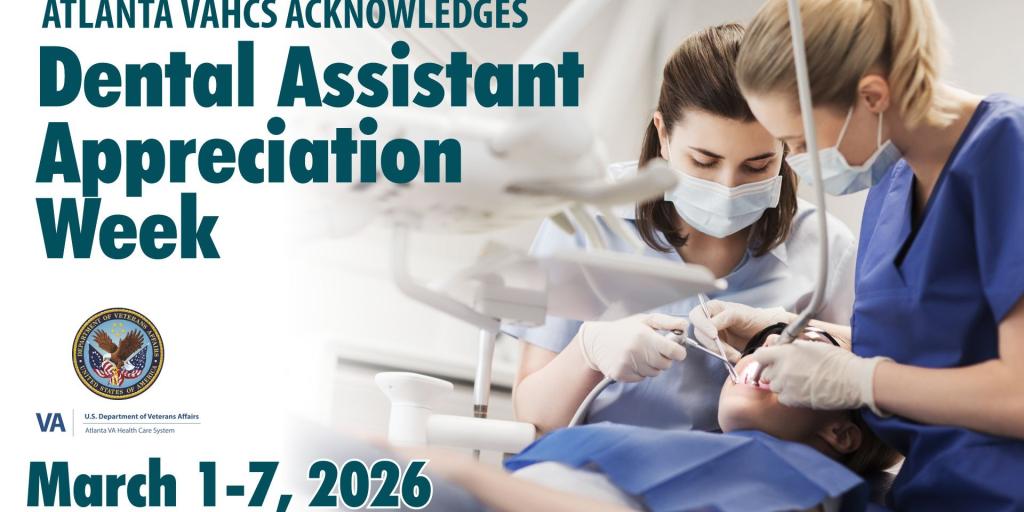 Graphic for Dental Assistant Appreciation Week, March 1-7, 2026.