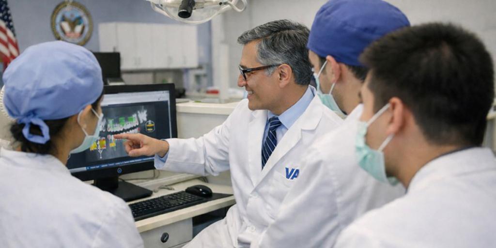 At VA Greater Los Angeles Healthcare System, dental trainees are offered educational and research opportunities in artificial intelligence, focused on responsible use.