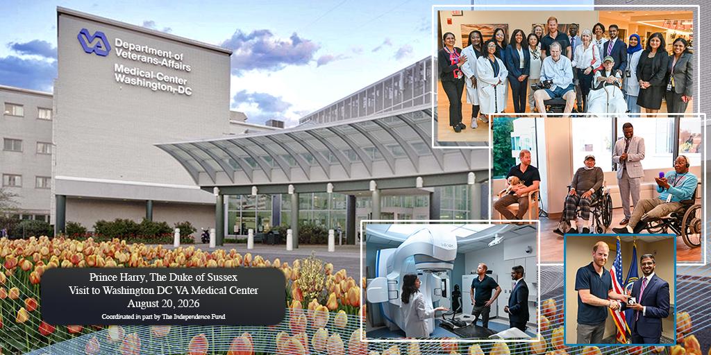 Collage showing hospital, staff, patients, and medical equipment.