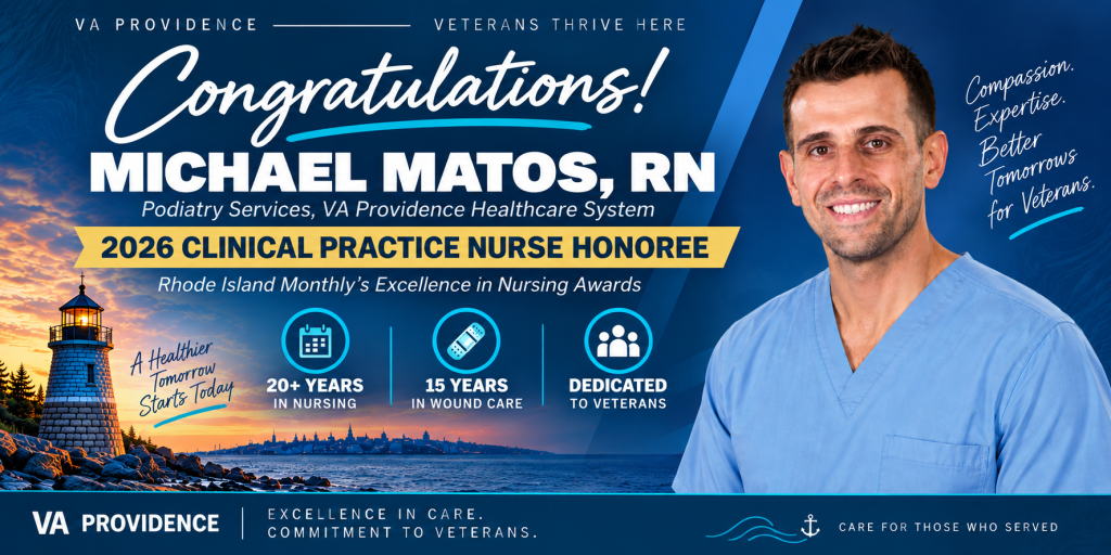 Congratulations to Michael Matos, RN, 2020 Clinical Practice Nurse Honoree.