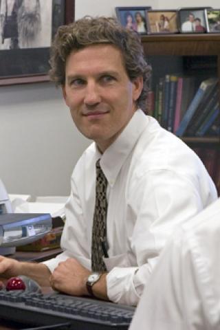 Photo of Director, Optometry student and resident education program, Dr. Tim Harkins