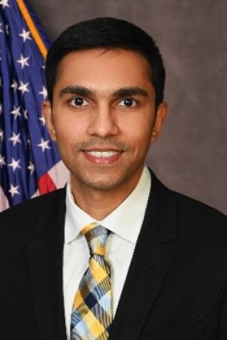 Kushal posing for professional photo.