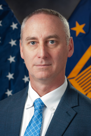 White man in suit