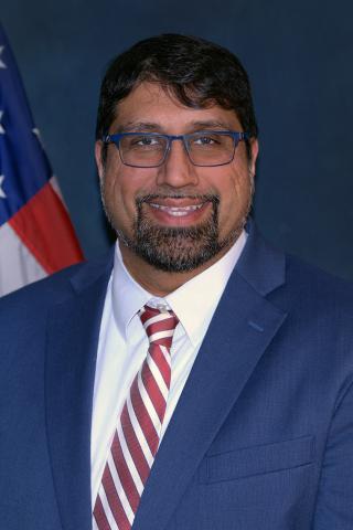 official portrait for Coatesville VAMC Chief of Staff Dr. Yusef Sayeed