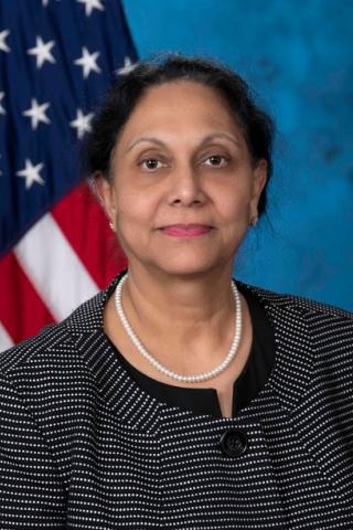 Dr. Chitra Rajagopalan official portrait.
