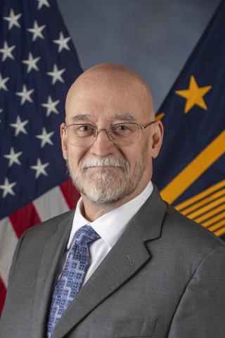 Russell E. Lloyd poses for his official portrait