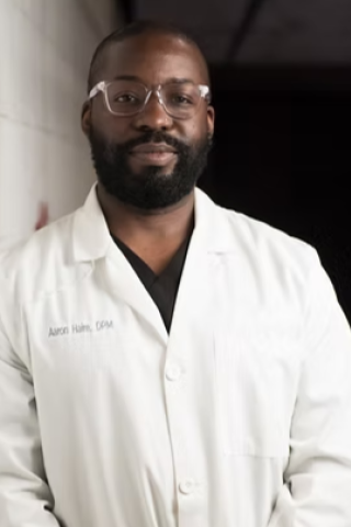 Man in lab coat