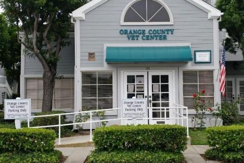 Picture of front entrance to the Vet Center
