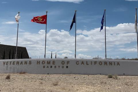Barstow Veterans Home Marquee