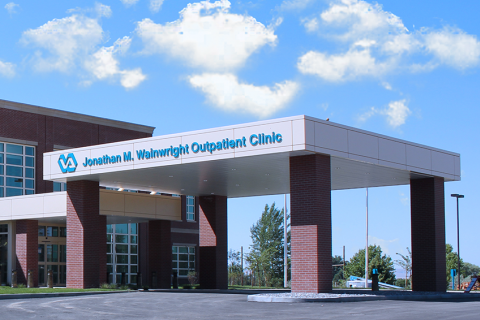Picture of main outpatient clinic on the Walla Walla VA main campus