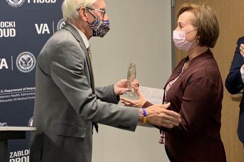 Milwaukee va employee is wisconsin woman veteran of year | va milwaukee health care | veterans affairs