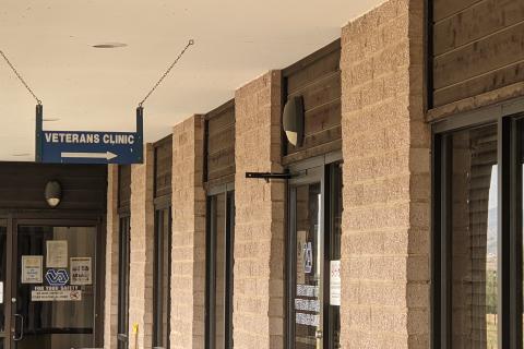 Evanston VA Clinic entrance