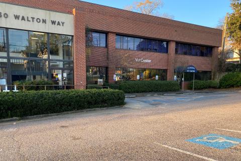 Augusta Vet Center exterior entrance