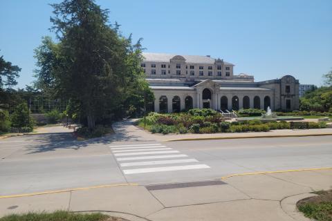 DSM Vet Center access location at ISU Memorial Union.