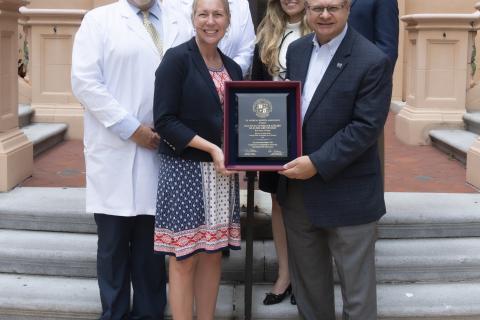 Bay pines va commemorates 75 years of aha membership | va bay pines health care | veterans affairs