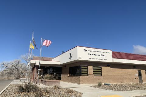 Farmington VA Clinic facility entrance in New Mexico