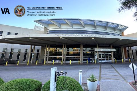 Phoenix Carl T. Hayden Medical Center Ambulatory Care Center entrance.