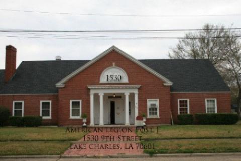 American Legion Post 1, Vet Center PTSD Group twice a month, red brick building, 1530 above front door