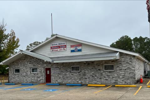 The last Retired American Legion on this continent is Post 387, located at 500 Vernon St, New Llano, La.  It is a grey brick building, residing in a curve, approx. a mile down Vernon off of Colony Blvd. 