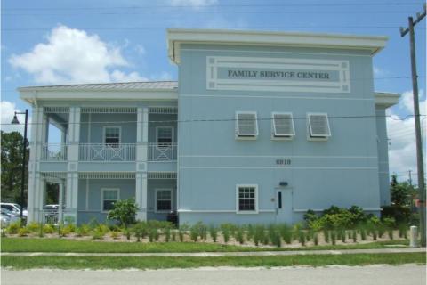 Street view of the Family Service Center