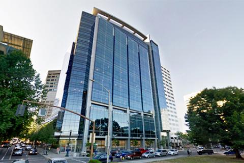 Tall Glass Building, 1st and main downtown Portland. Regional Office Location on the 2nd Floor.