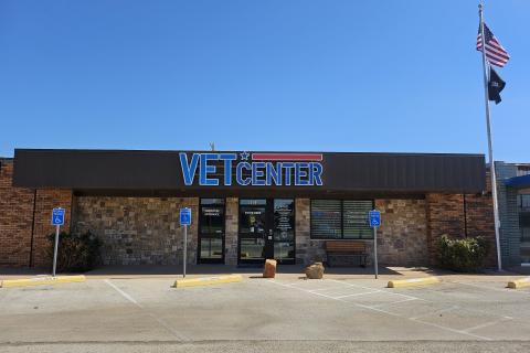 Front elevation of Abilene Vet Center