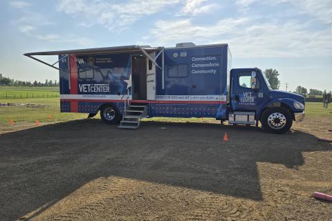 Bismarck Mobile Vet Center at Hettinger County Fair