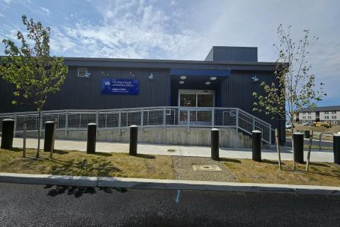 North Coast VA Clinic building, located in Astoria Oregon
