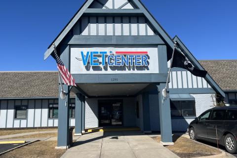 Front entrance to Madison Vet Center