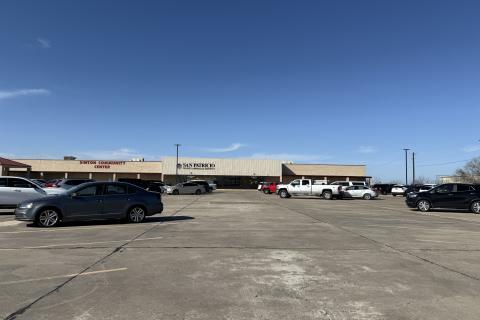 Front facing of the Corpus Christi Vet Center-Sinton CAP site located at the San Patrico County Appraisal District. 