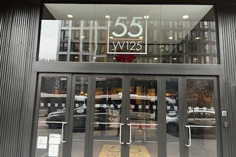 Building front entrance