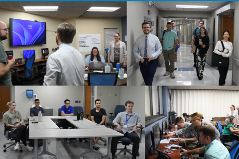 Welcome to our Medical Residents, with photos our staff members onboarding medical residents.