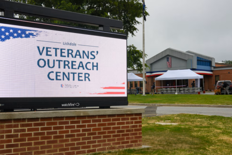 Newly opened Lickdale Veterans Outreach Center