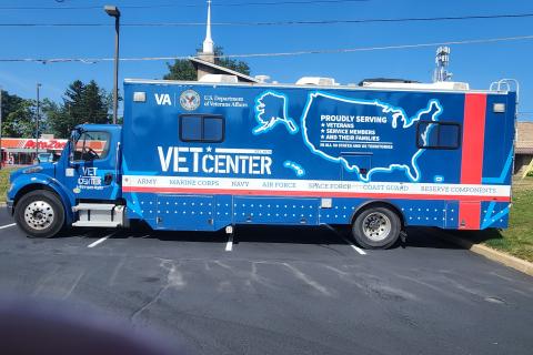 The Mobile Vet Center attends outreach events regardless the size of that county, the Veteran population, or the distance from existing VA facilities. 