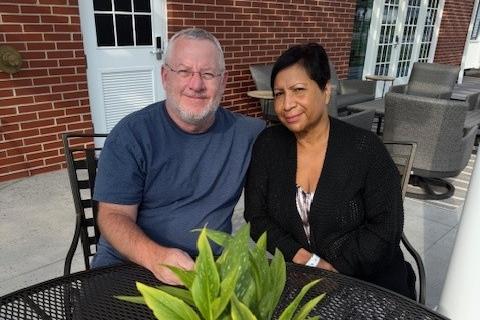 Dean and Vivian Biddle at Lovell FHCC Fisher House